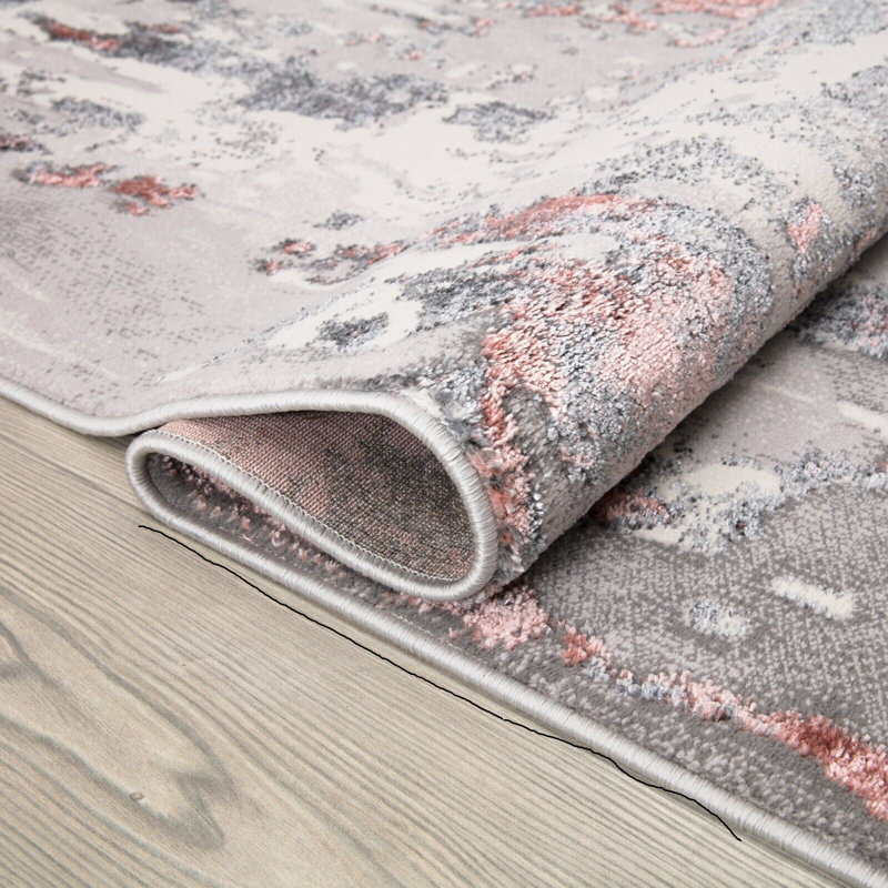 Siddhesh Abstract Area Rug, Runner 60 x 220cm