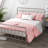 Cusack Metal Slat Bed-765809132