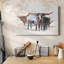 Toile tendue Modern Longhorns II-Gallery-100056813