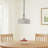 14" W 1-Light Steel Pendant-2137715616