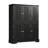 43.5"H Bathroom Storage Cabinet with 6 Doors-124776800