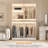  Closet System with 2 Hanging Rods-1382499660