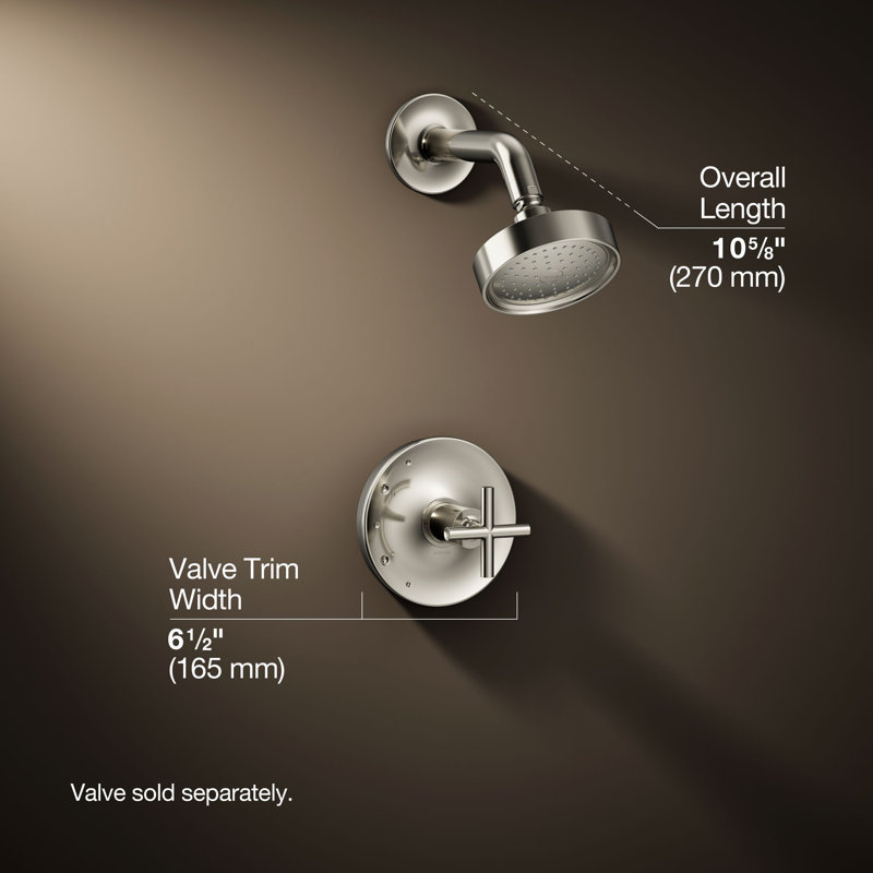 Purist® Rite Temp Shower Faucet, Vibrant Polished Nickel