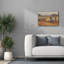 «Grazing At Sunset 2» par Ethan Harper, art mural sur toile, 26 po x 18 po
