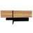 Unique Design Coffee Table With 4 Hidden Storage Compartments, Square Cocktail Table With Extendable Sliding Tabletop, UV High-Gloss Design Center Table For Living Room-1205098704