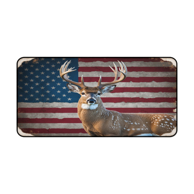 Polyester Desk Pad, 14.4x12.1