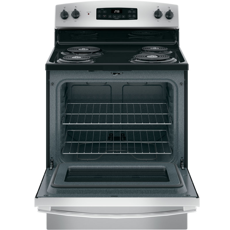 30" 5 cu. ft. Freestanding Electric Range, Stainless Steel