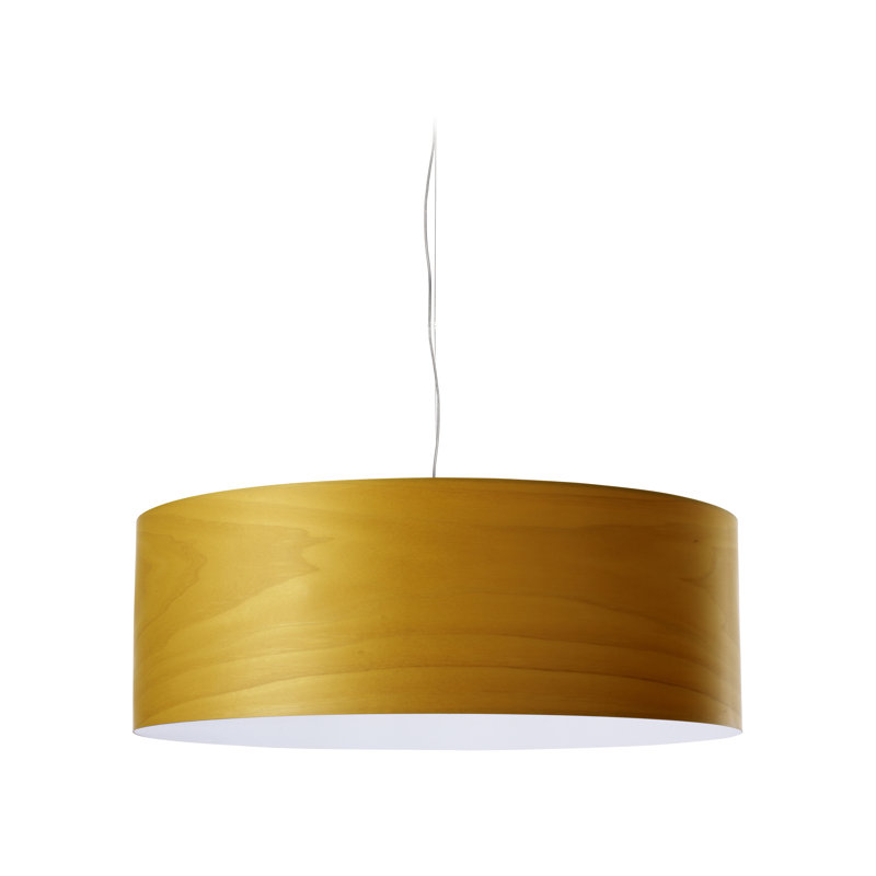Gea 1 - Light Pendant, Yellow, E26 Base, 7.8" H x 27.5" W x 27.5" D