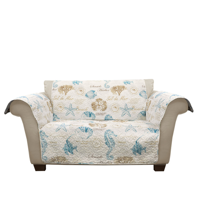 Housse matelassée pour canapé Lush Decor Harbor Life, Causeuse