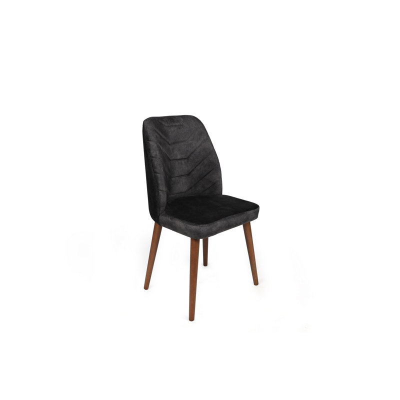 Ensemble de chaises (2 pièces), Anthracite, Brun