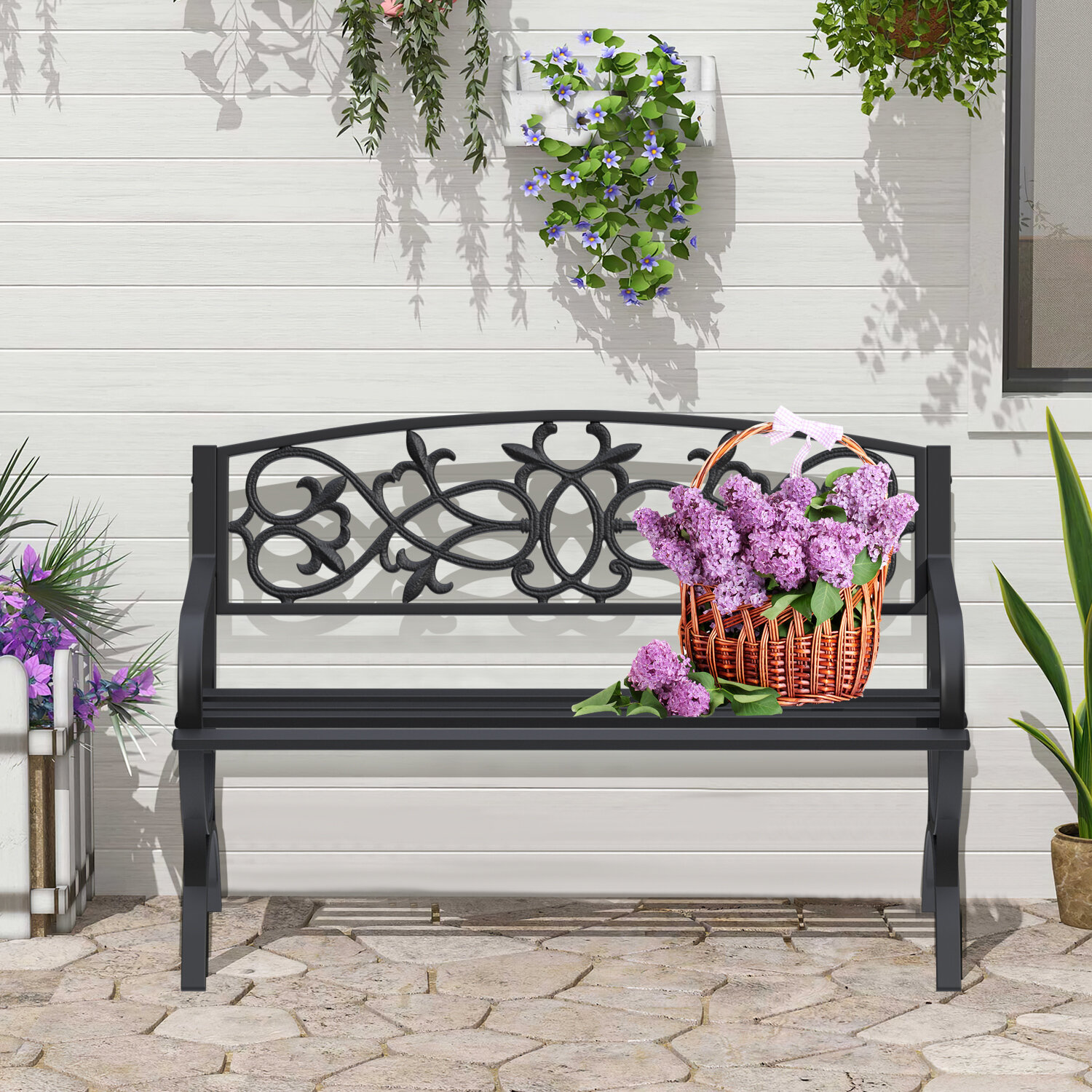 Wayfair front porch bench hot sale