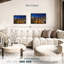 «Charlotte Night Skyline Wall Art»-366021315