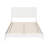 Aveline Wood Low Profile Platform Bed-428918620-428918619