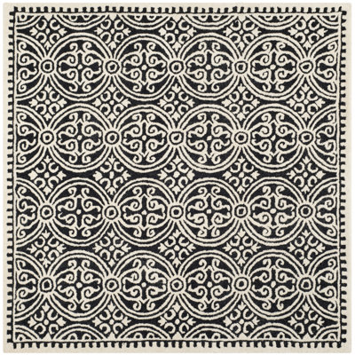 Cambridge Hand Tufted Wool Geometric Rug