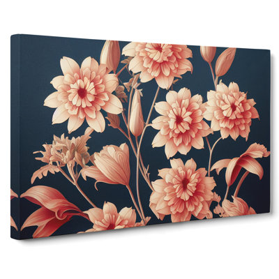 Floral Nouveau Vol.3 - Wrapped Canvas