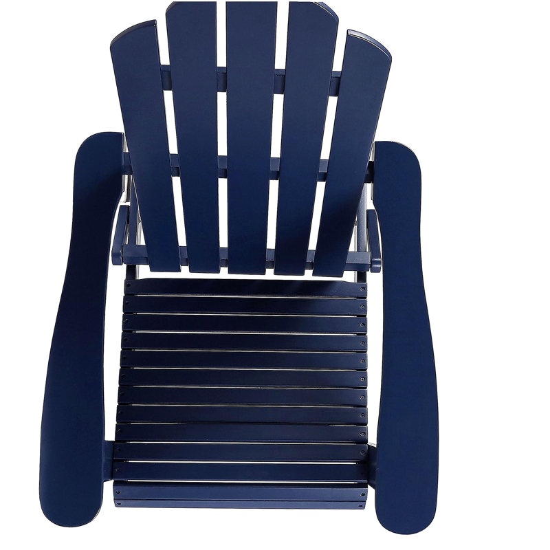CHAISE ADIRONDack HOLLYWOOD PLIABLE, Bleu