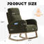 Chaise berçante Modern