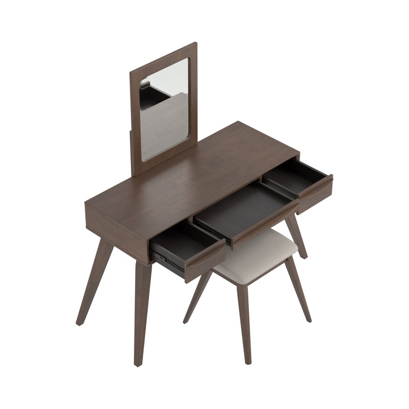 Ensemble coiffeuse et tabouret Joondalup