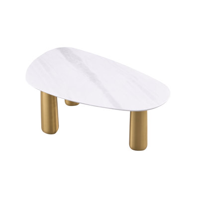 Vanita Sintered Stone Coffee Table