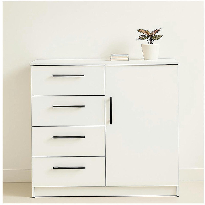 Commode Robin en blanc