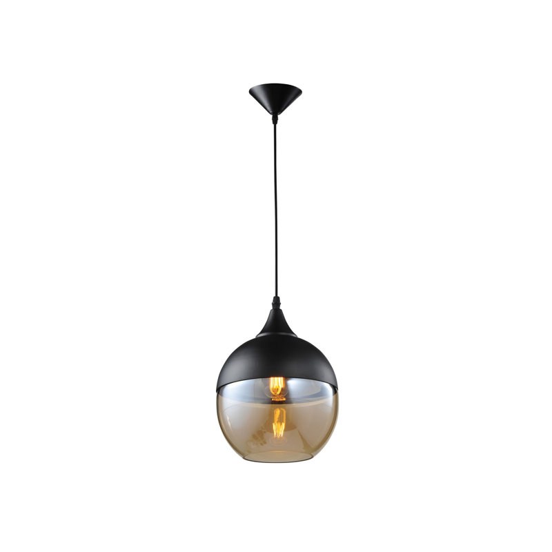 Robertson Blvd. 1 - Light Pendant, Black/Bronze