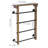 4-Tier Blanket Rack Ladder w/ Shelf