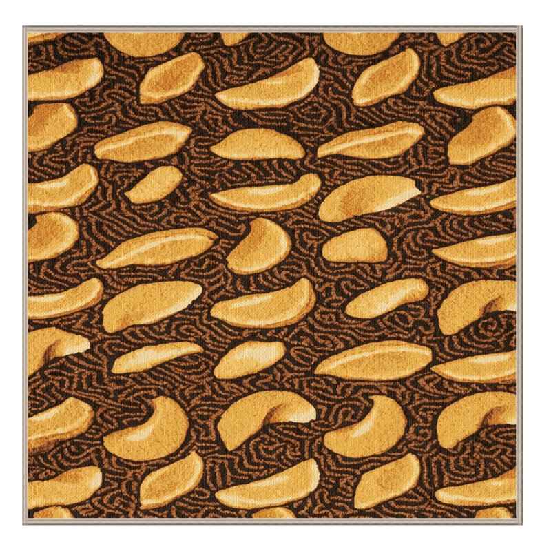 Tapis lavable Fortune Cookies, Carré 7 pi