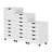 Halifax 3-pc Multi-drawer Storage Cabinet Set