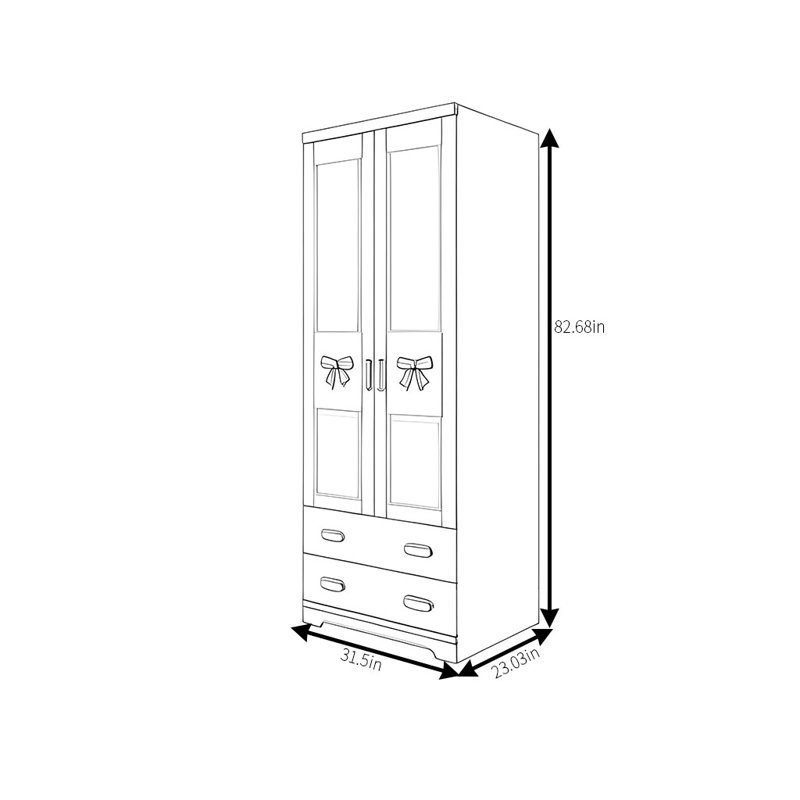 Garde-robe simple