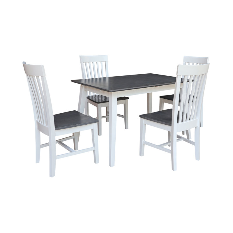 Ensemble de salle à manger Chloe, 5 Pieces: Table, 4 Chairs