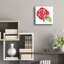 «Bold Roses», art mural en verre acrylique 3 po par Kristy-1144326478