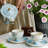 Bone china tea set