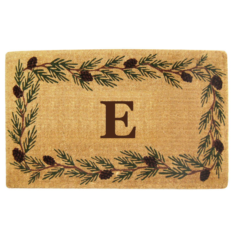 Tapis de porte antidérapant pour l'extérieur, L 22 po x L 36 po, E