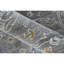 Tapis gris / bleu en laine noué à la main Hillard-53153054