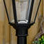 Lampadaire solaire, éclairage de paysage solaire à luminosité réglable pour jardin