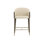 Kylin Upholstered Stool with Metal Frame