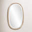 Miroir d'appoint mural en chêne naturel Cartwell Antjuan-87892907