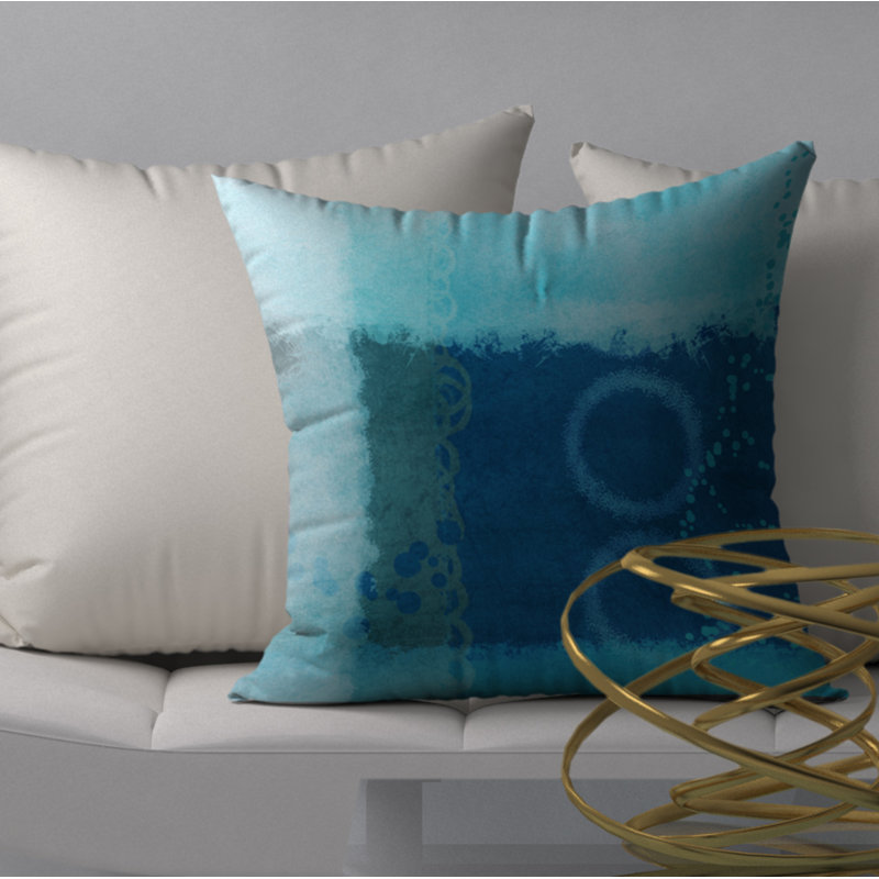  Housse de coussin carré et insert, H 18 po x l 18 po