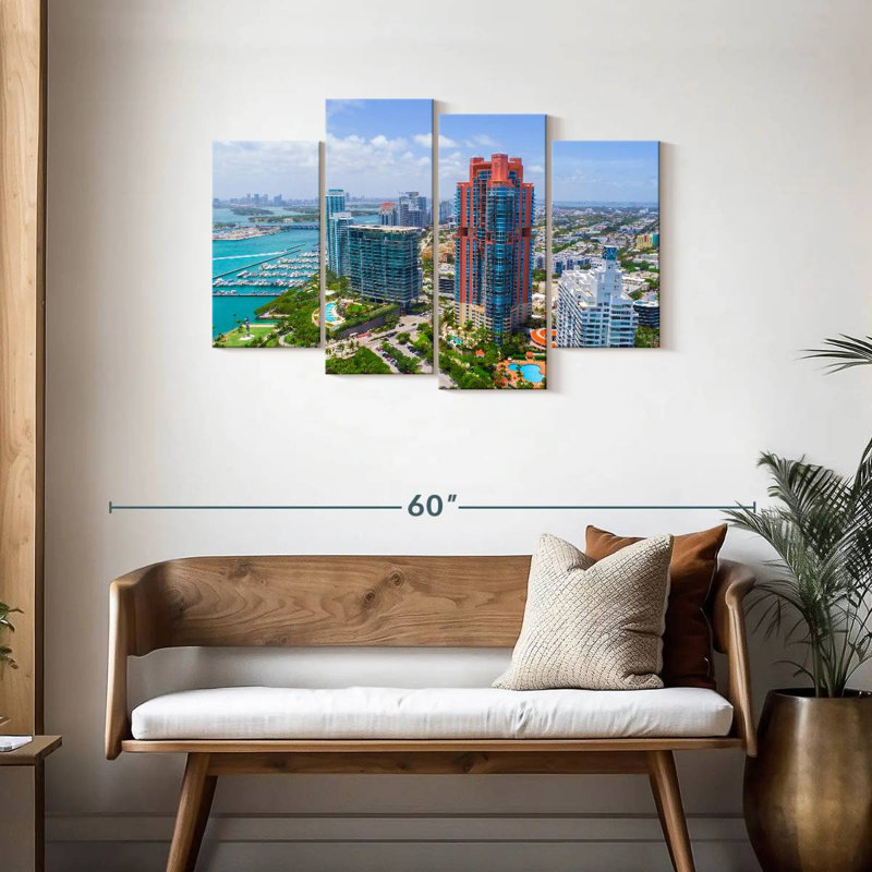 Gratte-ciel de Sirci South Beach, H 27 po x l 43 po