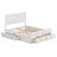 Base de lit en bois avec tiroirs-22093865