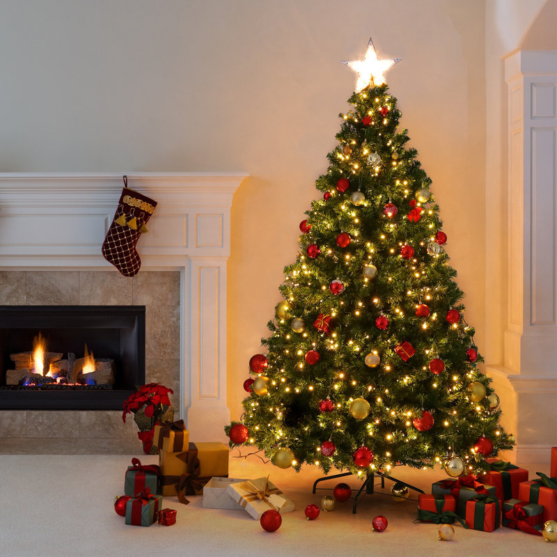 Arbre de Noël 70,87 "avec 300 lumières DEL