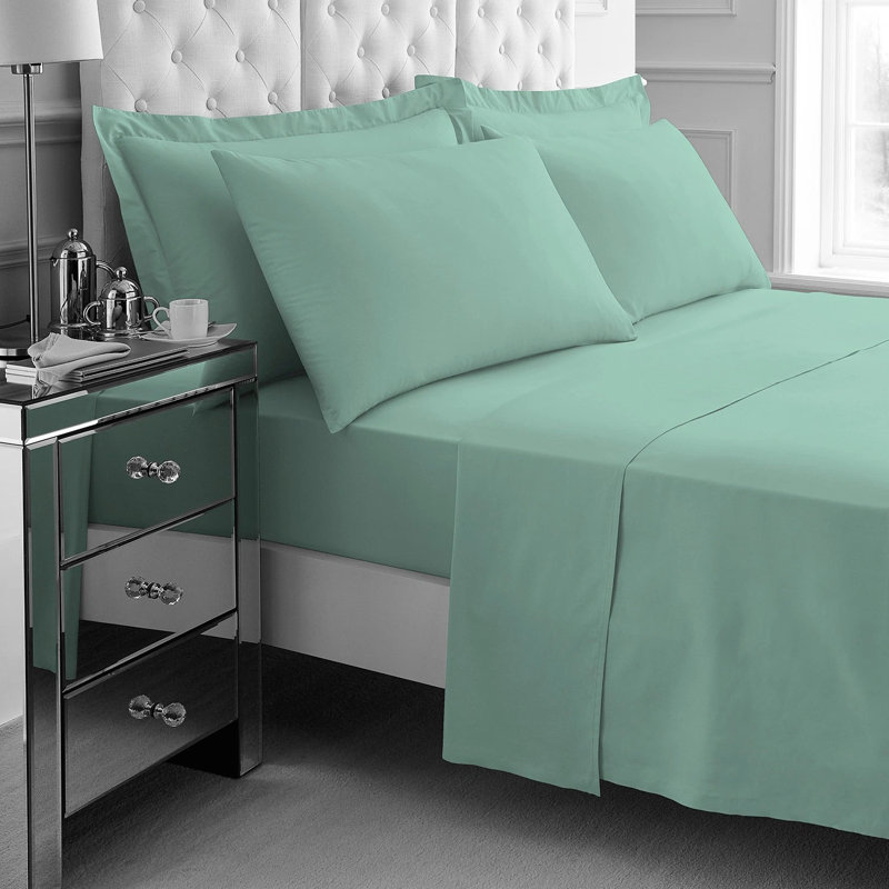 Standard Sheet Set, Double (4'6), Sage Green