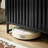 Cabinet With Slatted Grille Striped Door