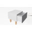 Aleana 53.5 cm W Bedside Table