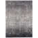Tapis gris argenté / noir Lindstra