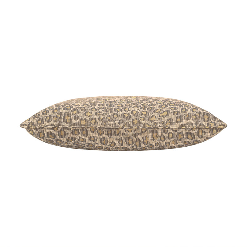 Coussin décoratif Cloud9, Imprimé animal doré / gris