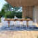 Askey 12 - Person Patio Dining Set with Extendable Rectangular Table