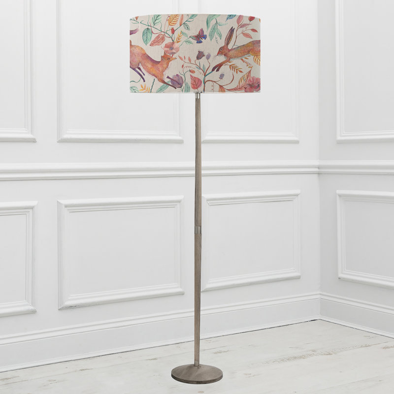 164cm Brown Traditional Floor Lamp