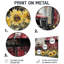 Tournesols de campagne avec tracteur Farm II-230975080