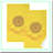 Sunshine Absorbent Cotton Hand Towels - Set of 2, 16x28 Inches, Extra Soft and Durable for Bathroom, Kitchen, Gym, and Hotel Use